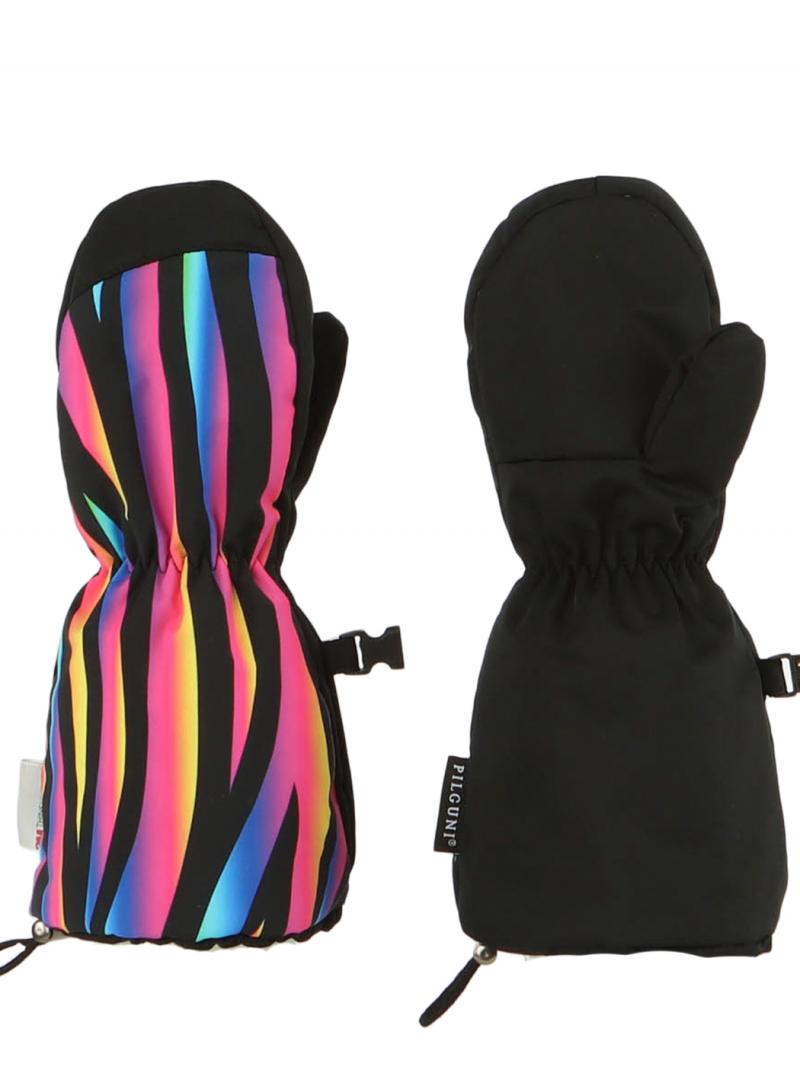 Warm children’s gloves made from premium fabrics, perfect for winter walks and snowy days