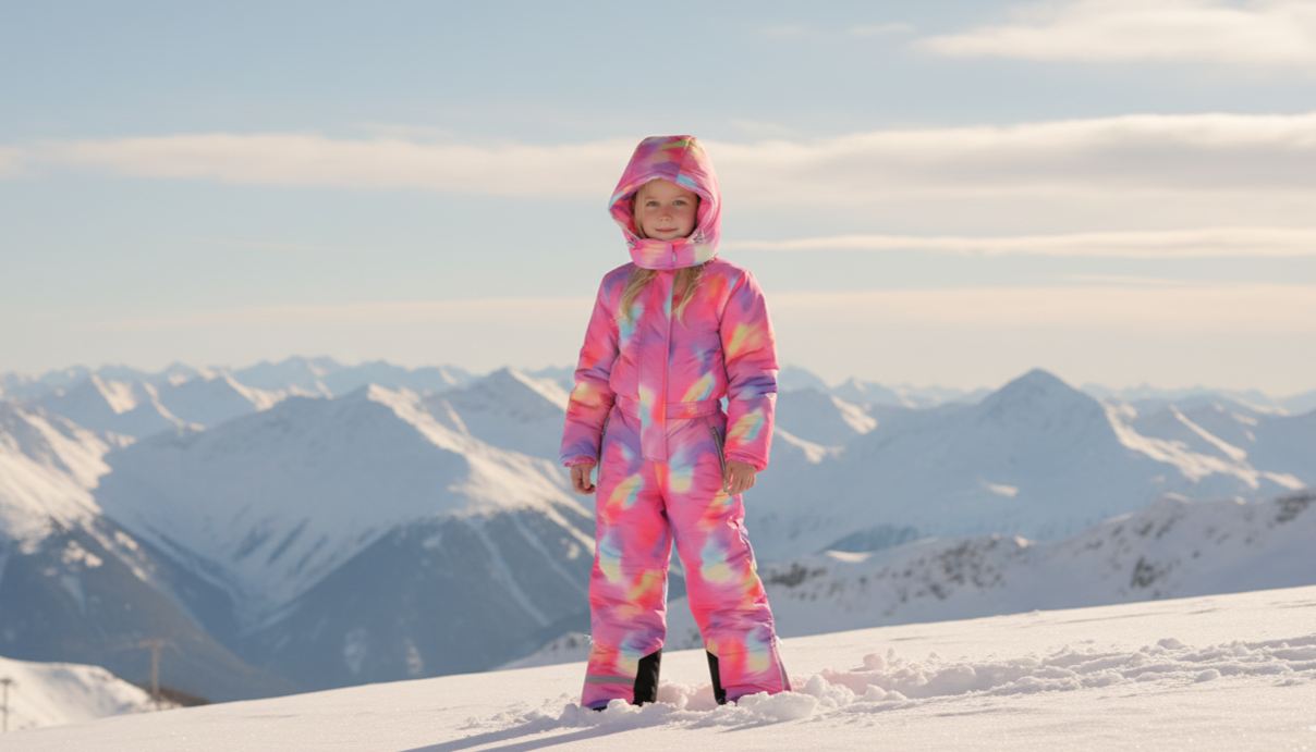 ski snowsuit for girl alps