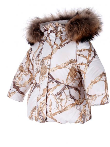 Modna kurtka zimowa dla dziewczynki od Pilguni.