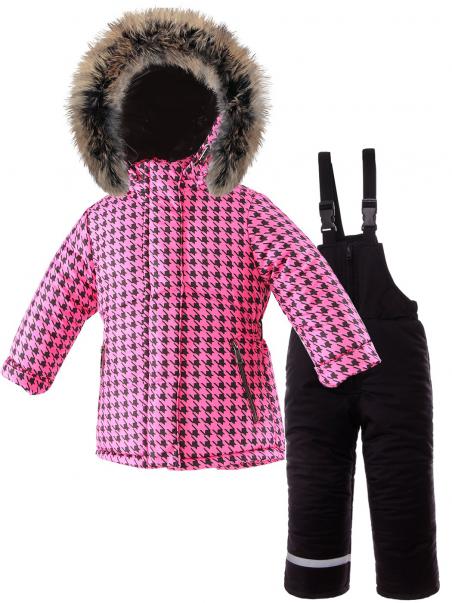 Модный комплект: зимняя куртка + полукомбинезон
