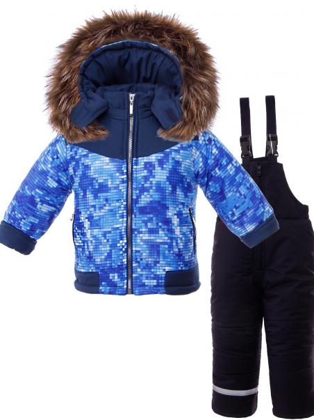 Модный комплект: зимняя куртка + полукомбинезон