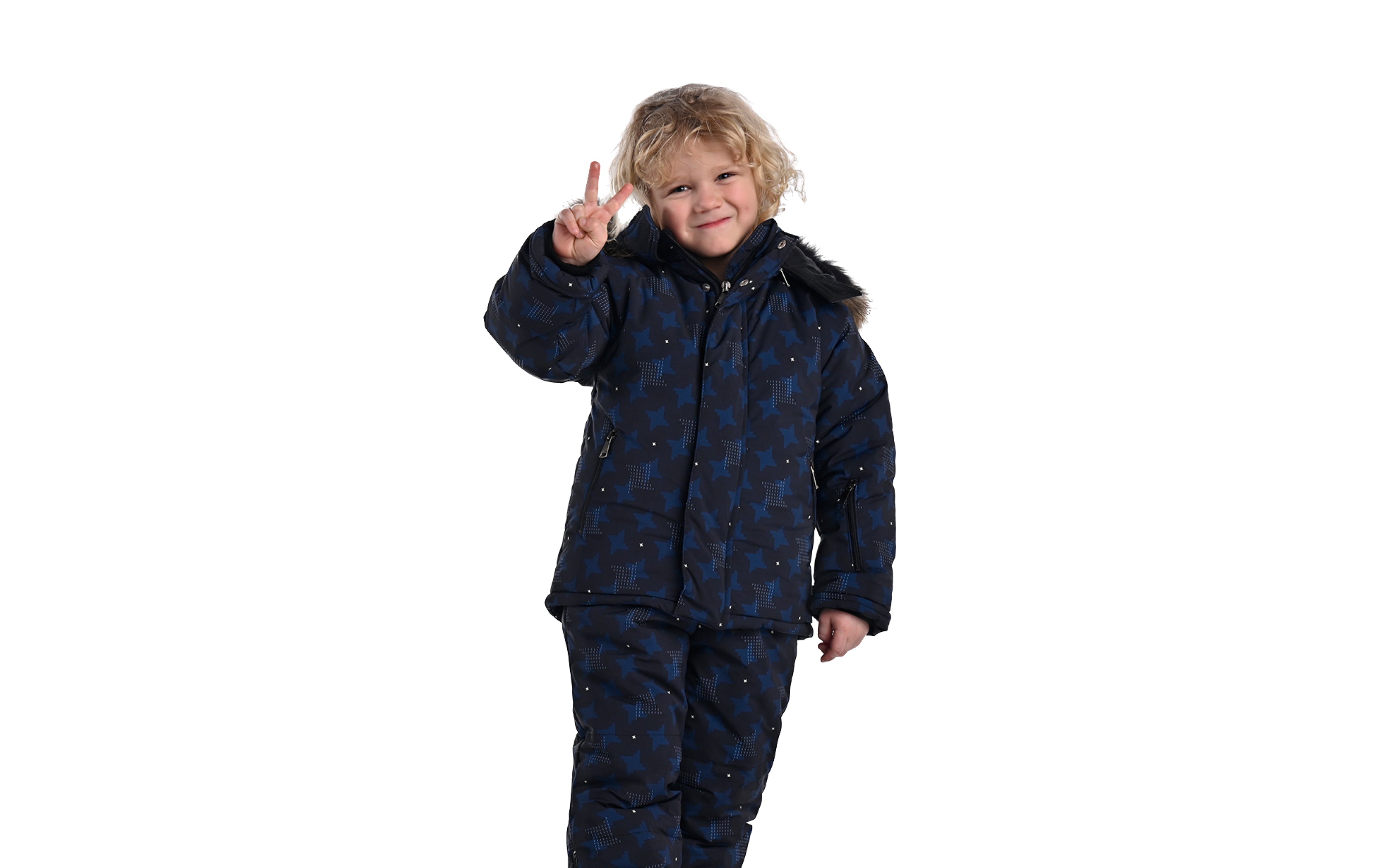 pilguni 宇宙デザインのダウンコート　スキーウェア 110センチ Pilguni – Winter Clothing for Children | Snowsuits & Jackets