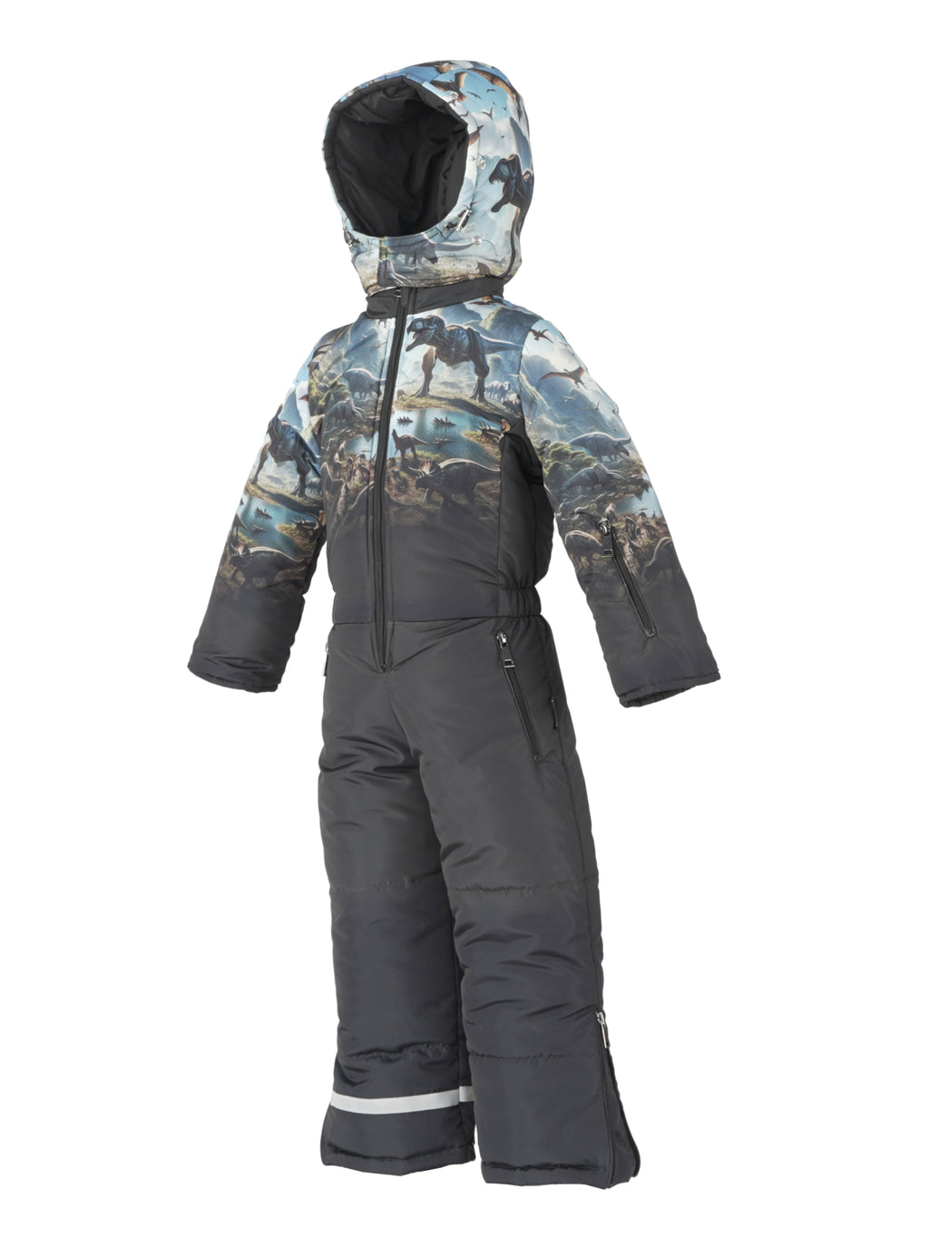Kids’ insulated ski snowsuit designed for warmth, durability, and winter sports adventures