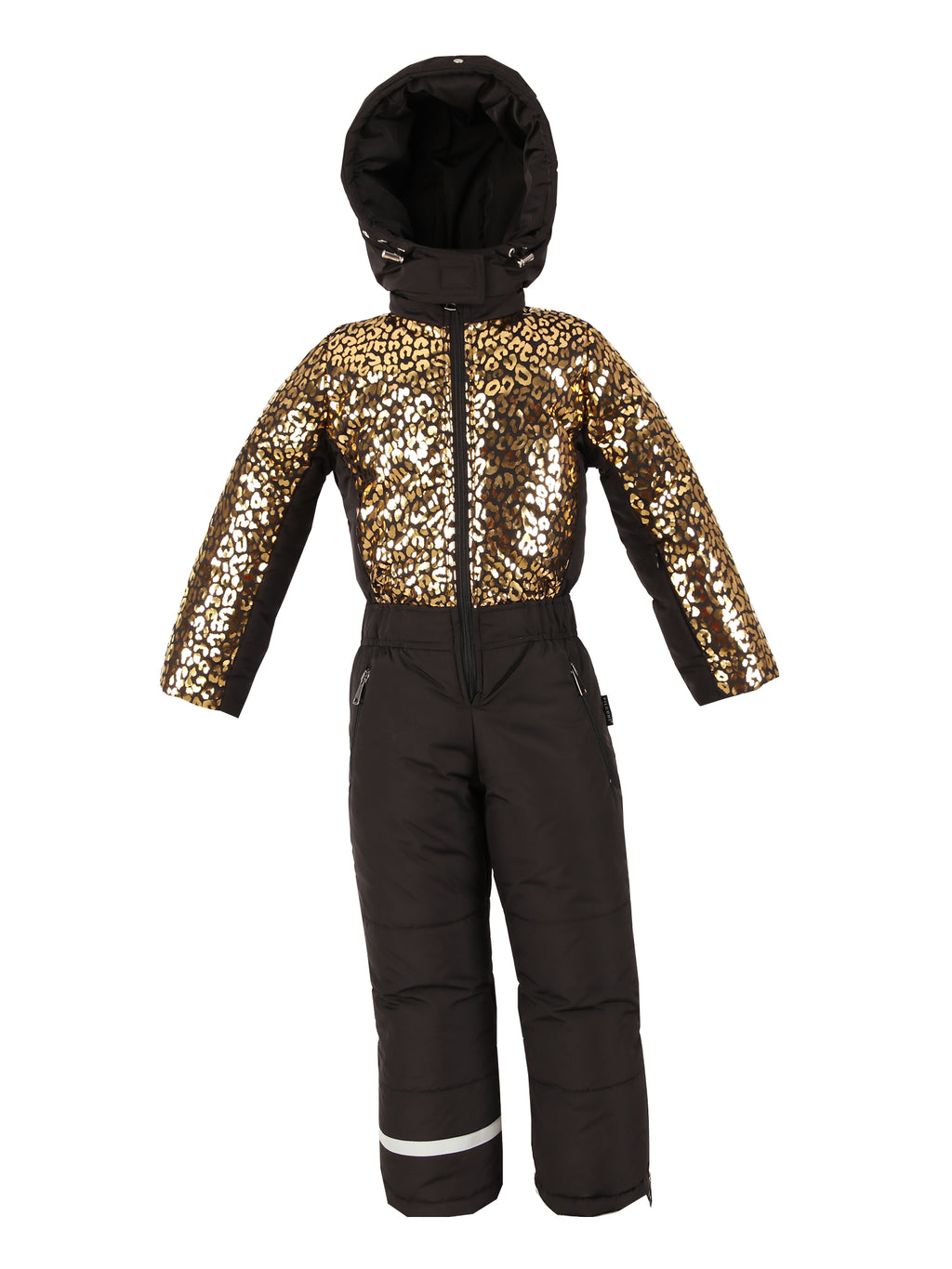 Stylish children’s ski overall with unique Pilguni prints, built for freedom of movement