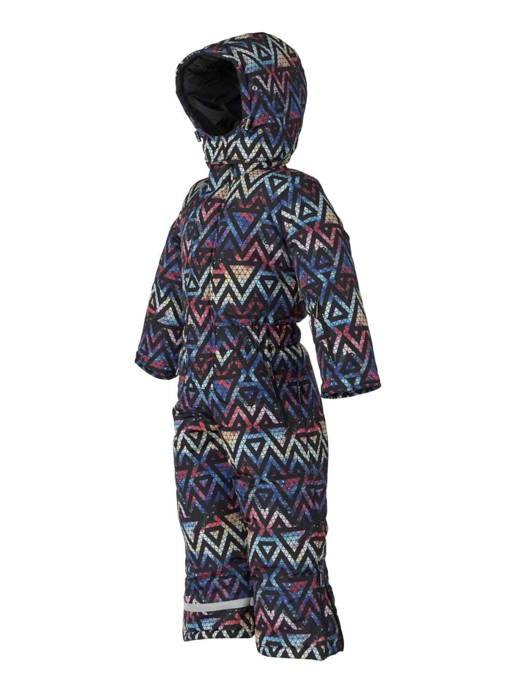 Kids’ insulated ski snowsuit designed for warmth, durability, and winter sports adventures