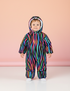 Convertible baby snowsuit and sleeping bag 2 in 1, handmade in Europe with premium insulation