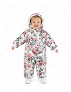 Infant winter sleeping bag that transforms into a full snowsuit as your baby grows