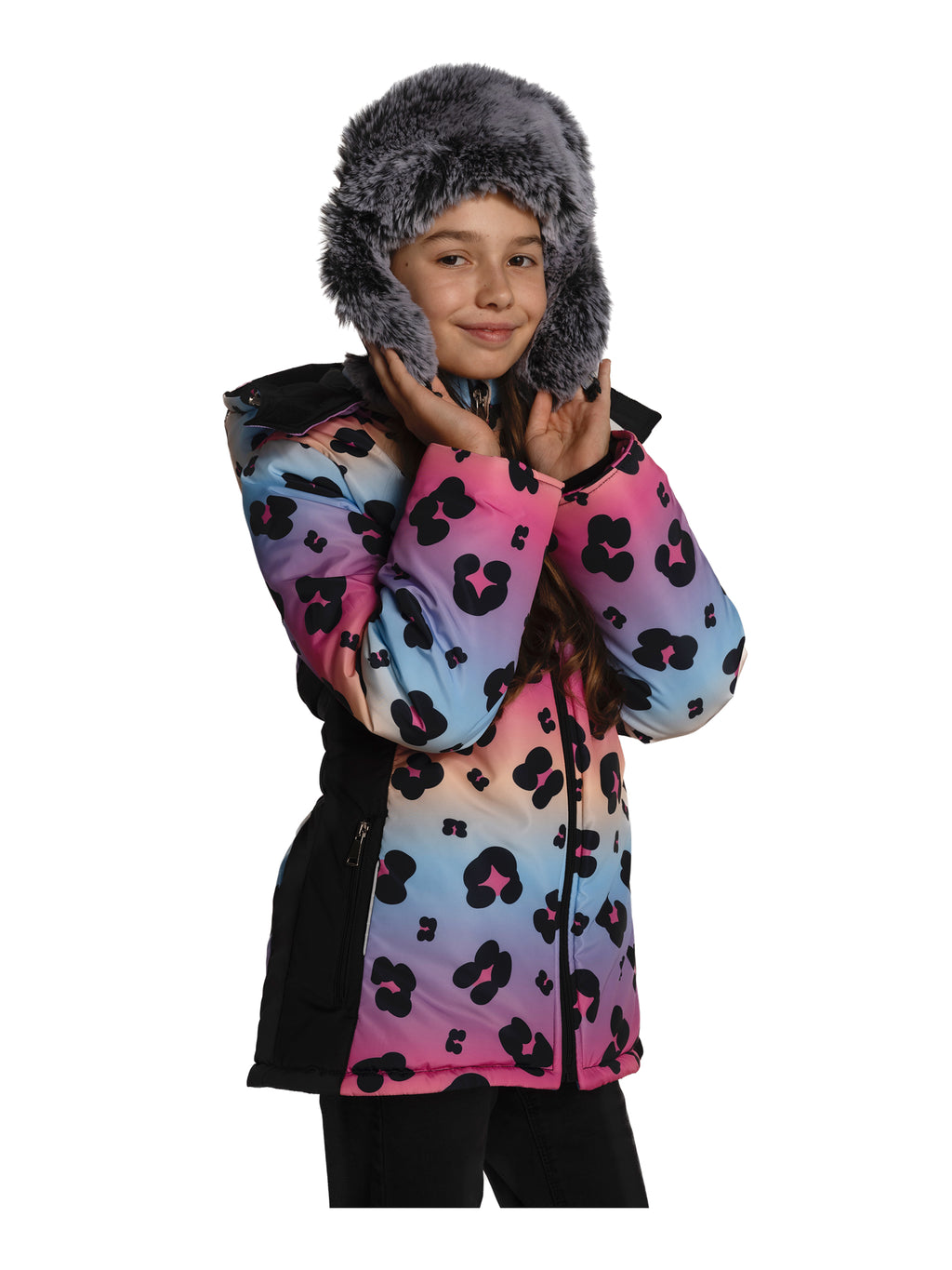 Premium children’s ski set with jacket and pants, combining durability and elegance
