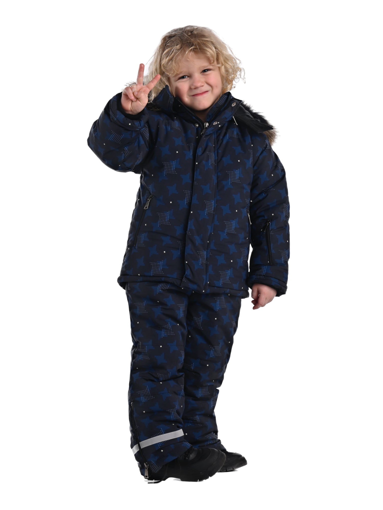 Kids winter jacket with exclusive design, perfect for everyday wear in cold climates