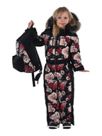 Premium ski snowsuit for kids, waterproof and insulated for mountain holidays and snow play