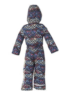 Kids’ insulated ski snowsuit designed for warmth, durability, and winter sports adventures