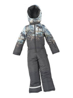 Kids’ insulated ski snowsuit designed for warmth, durability, and winter sports adventures
