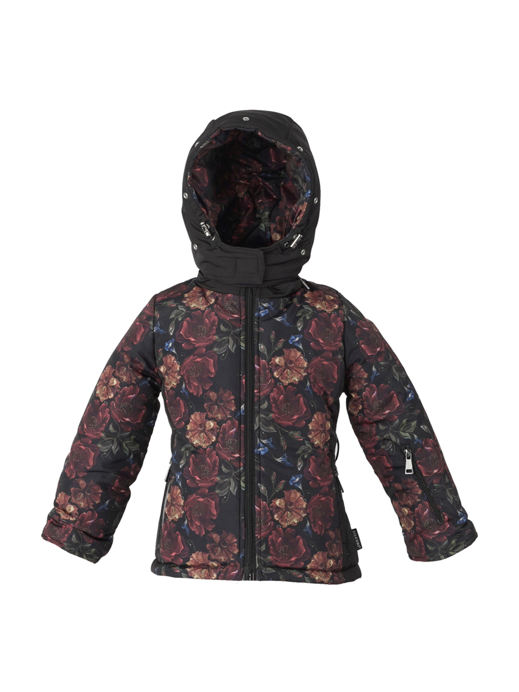 Kids insulated winter coat, stylish and durable for snowy weather