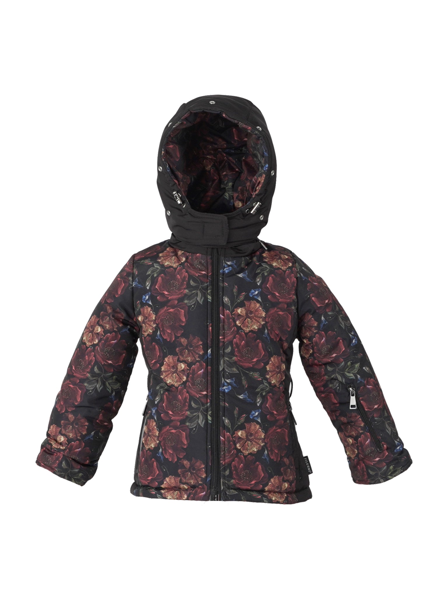 Kids insulated winter coat, stylish and durable for snowy weather