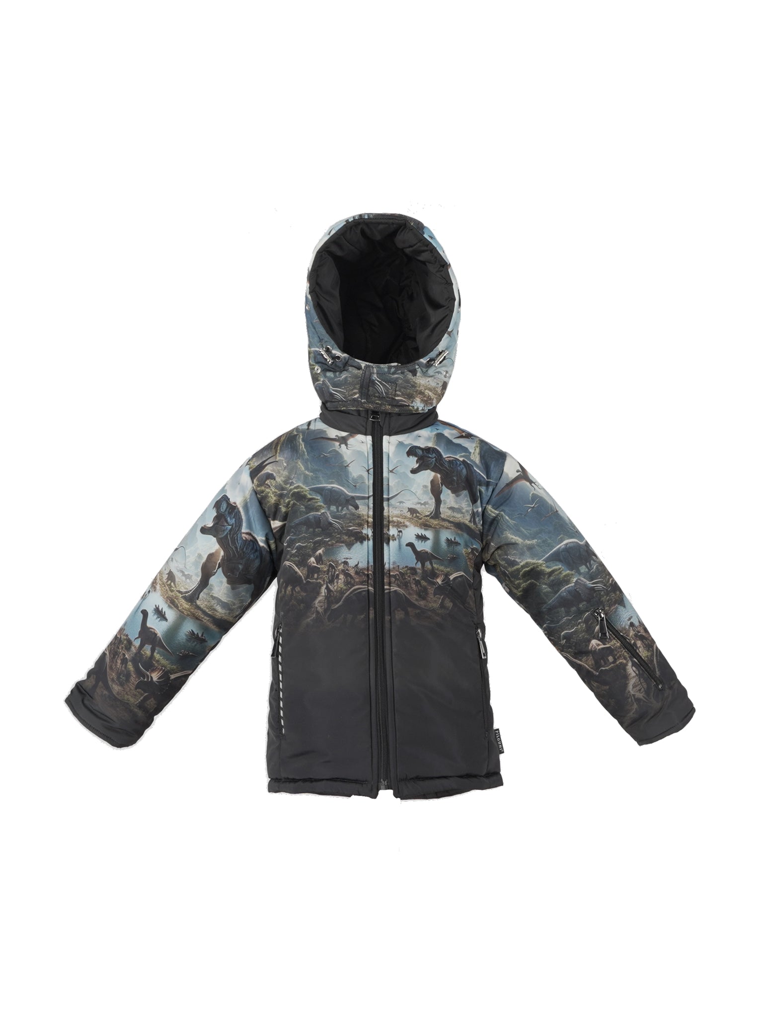 Kids insulated winter coat, stylish and durable for snowy weather
