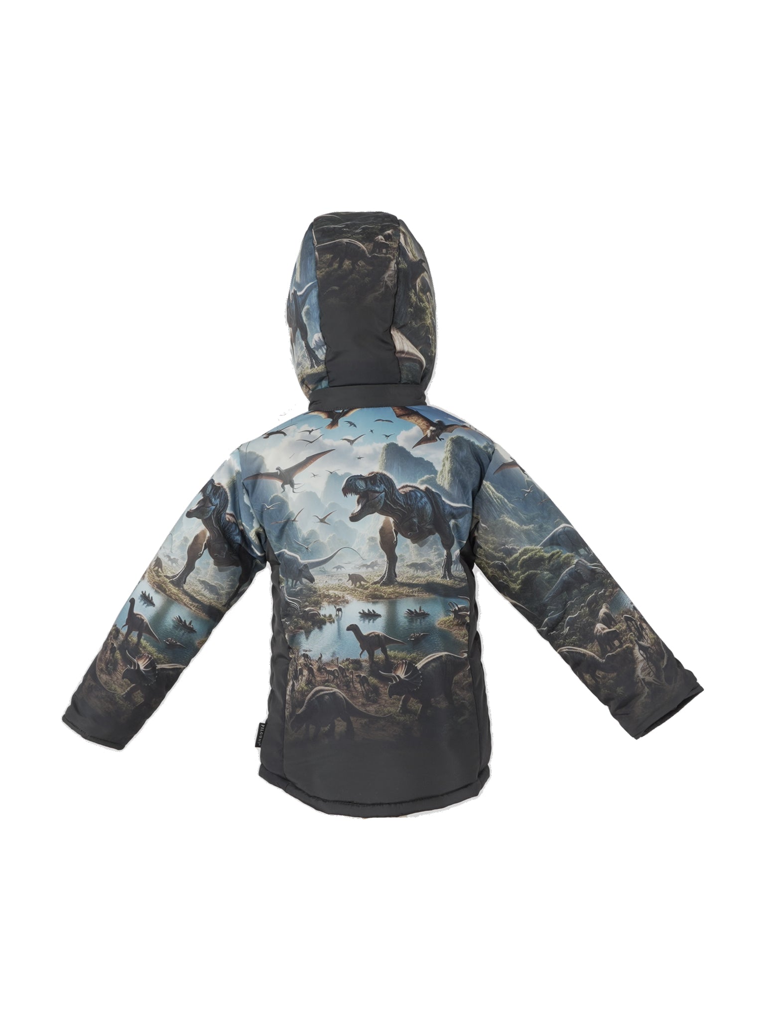 Kids insulated winter coat, stylish and durable for snowy weather