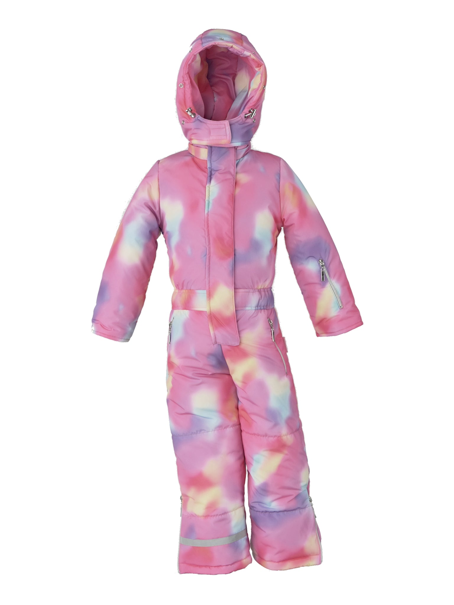 Kids’ insulated ski snowsuit designed for warmth, durability, and winter sports adventures